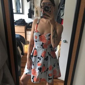 MinkPink Floral Skater Mini A-line Dress